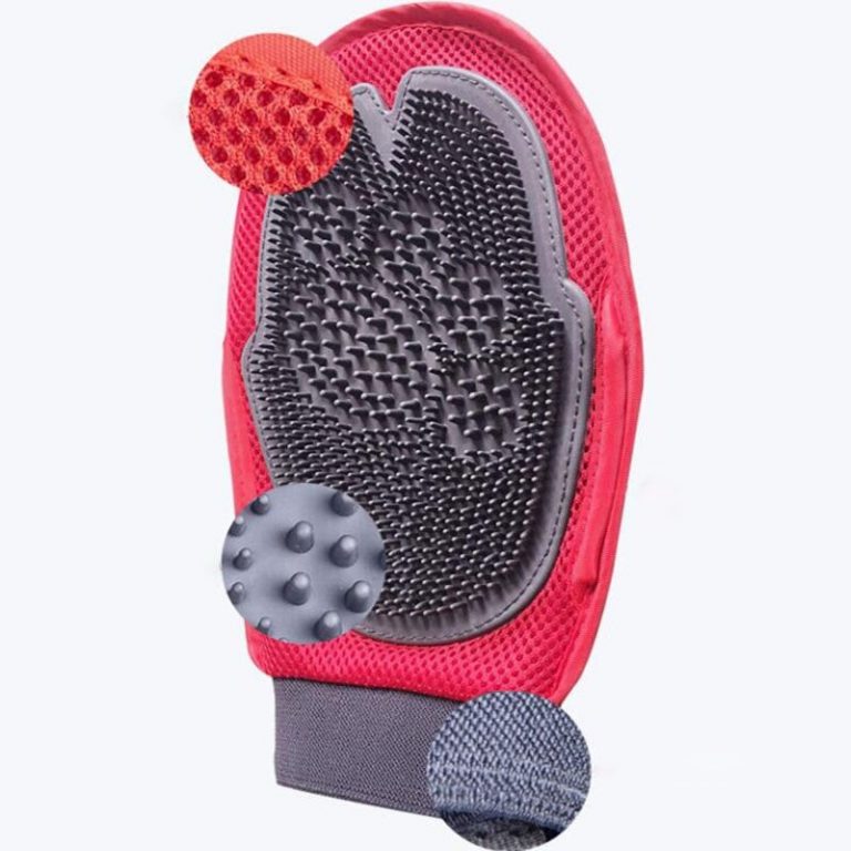 Gant Anti-poils Pour Chat Et Chien - 2 Pièces Double Face Réutilisables | Enlève Les Poils Sur Canapé, Tapis, Sièges Auto | Effet électrostatique